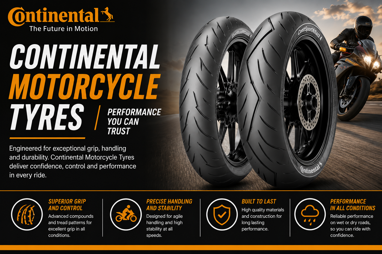 Continental Motorcycle Tyres — PWT Europe